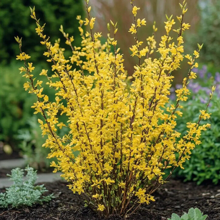 Törpe aranyvessző (Forsythia intermedia ‘Minigold’)