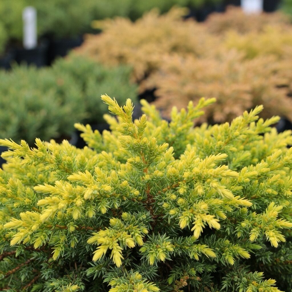 Arany közönséges boróka (Juniperus communis ‘Goldschatz’)