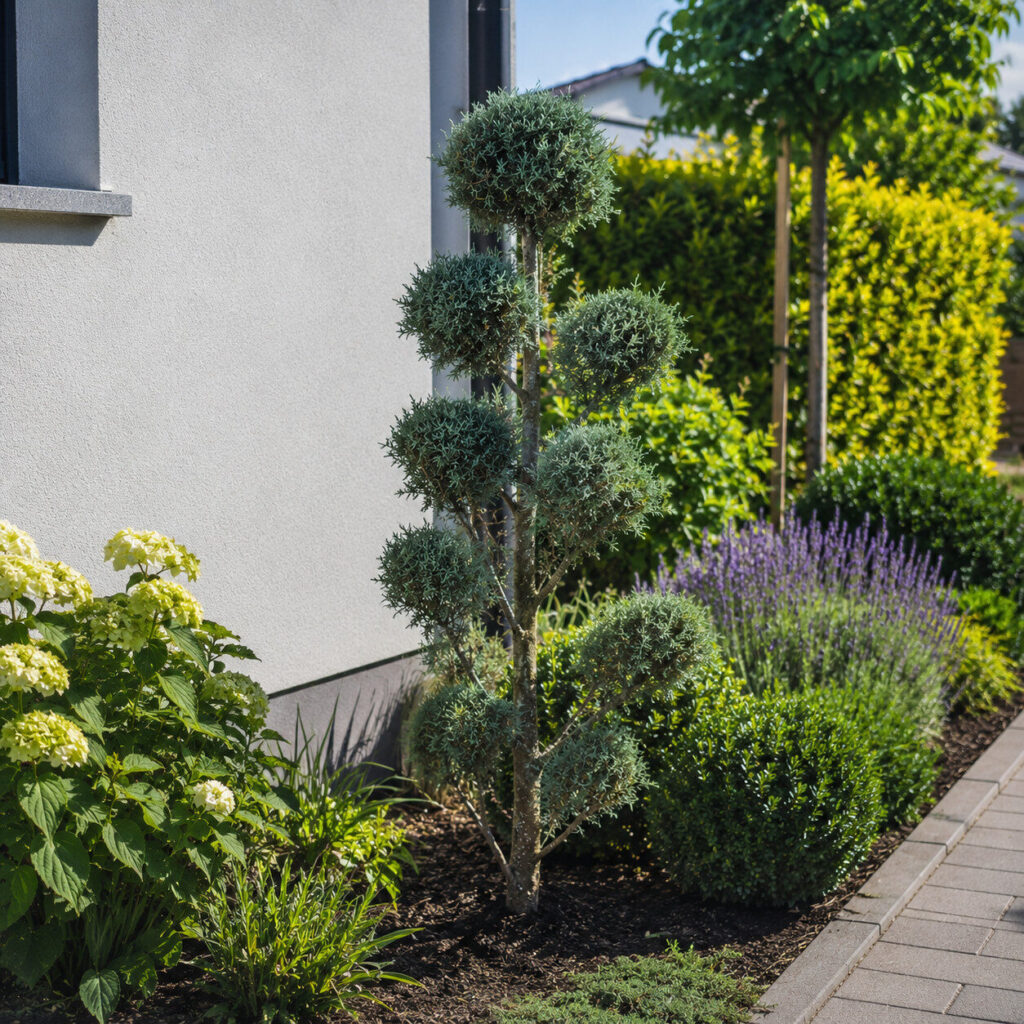 Pom-pon arizóniai ciprus (Cupressus arizonica ‘Fastigiata’)
