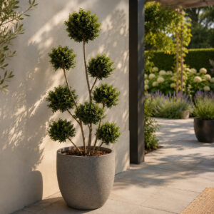 Pom-pon formájú japán magyal (Ilex maximowicziana ‘Kanehirae’)